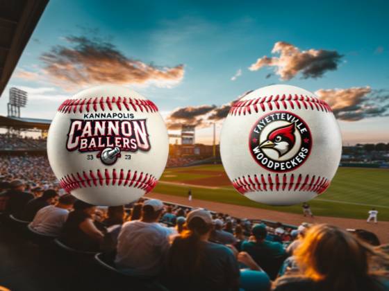 Fayetteville Woodpeckers vs. Kannapolis Cannon Ballers